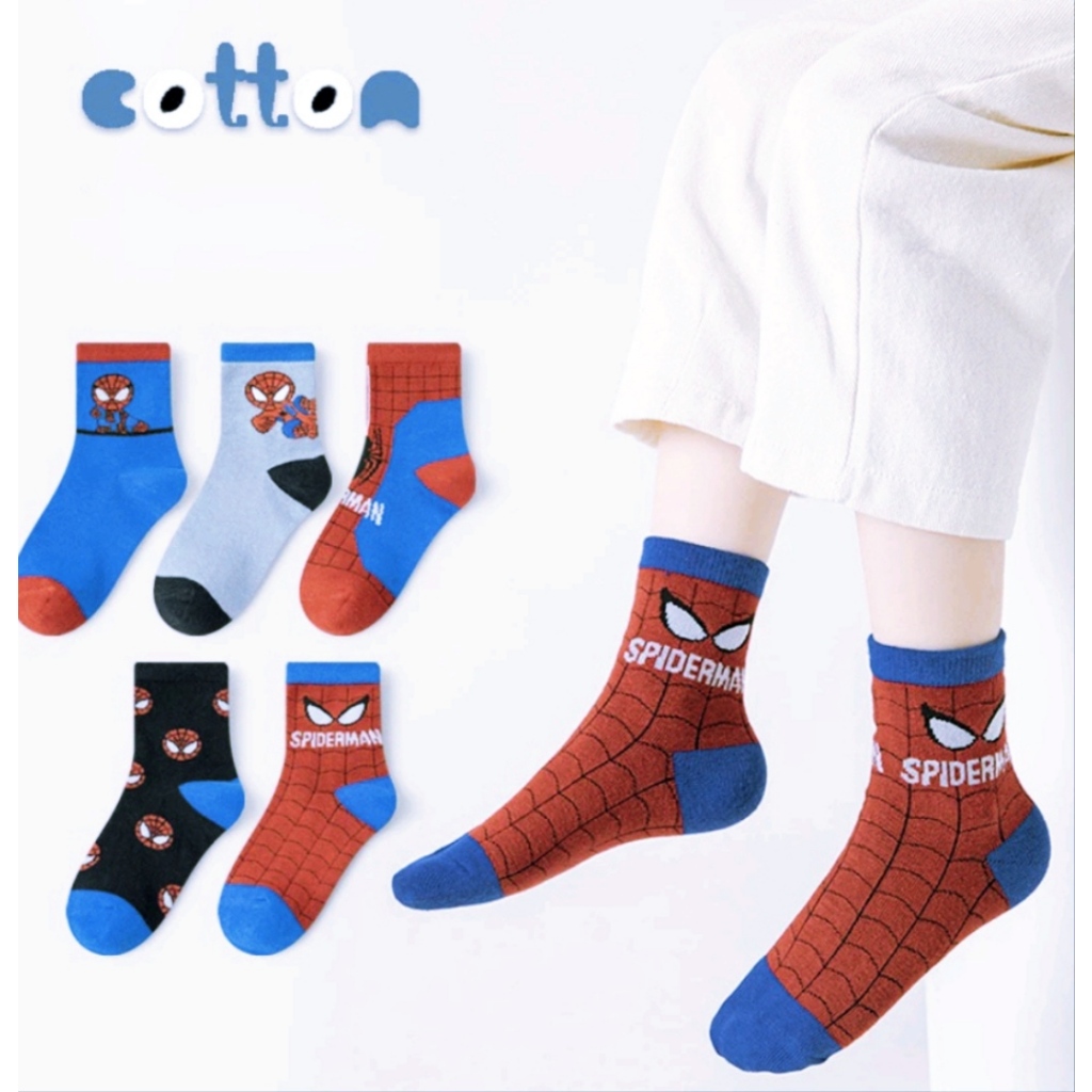 SET 5 ĐÔI TẤT NGƯỜI NHỆN CHO BÉ