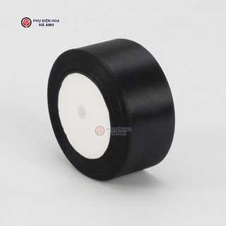Ruy băng 4cm lụa cuộn, ruy băng vải | phụ kiện hoa hà anh