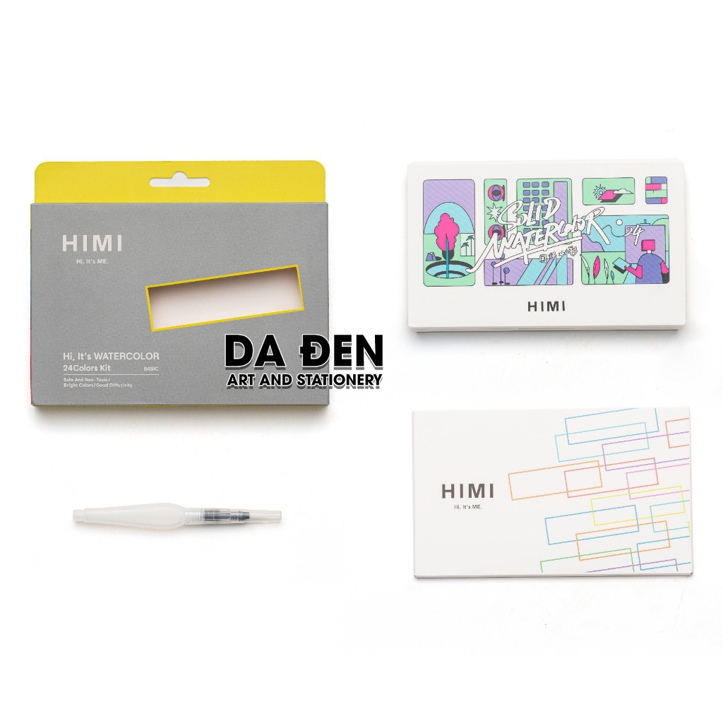 Màu Nước Himi Miya Dạng Nén 24|36 Màu