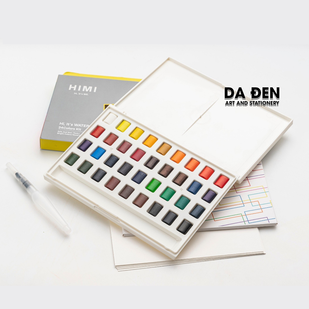Màu Nước Himi Miya Dạng Nén 24|36 Màu