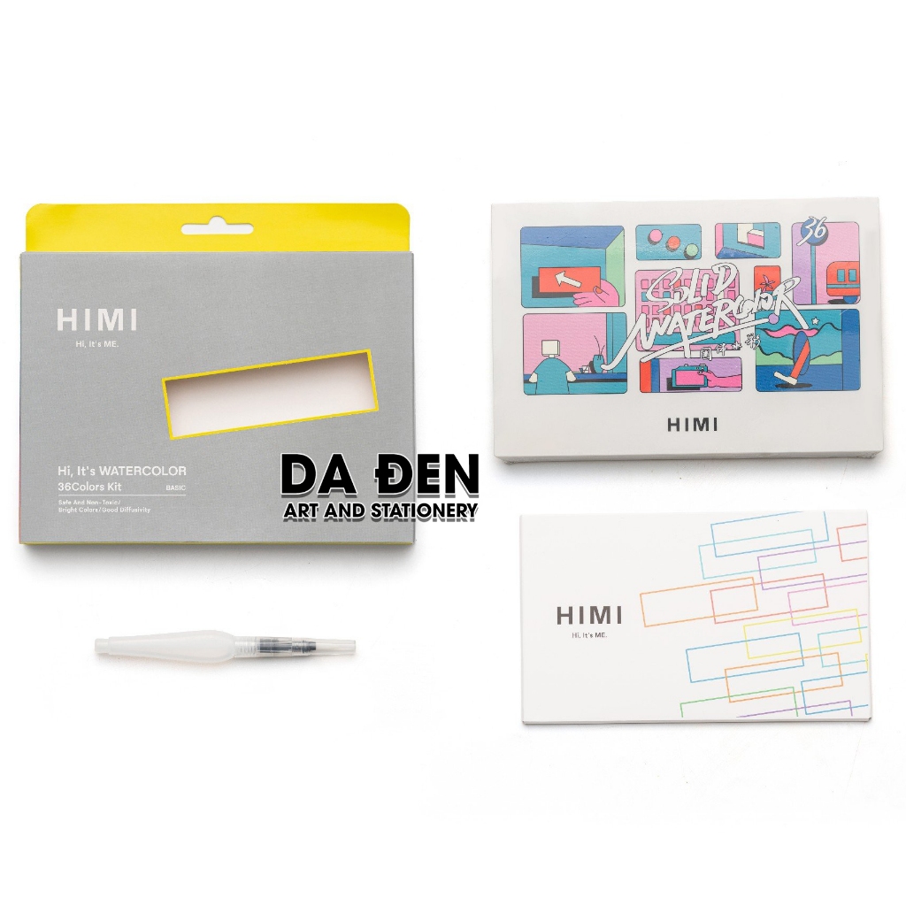 Màu Nước Himi Miya Dạng Nén 24|36 Màu