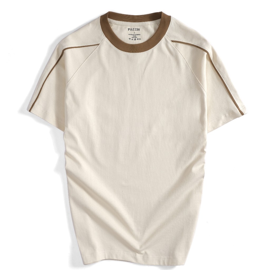 Áo Thun Cổ Tròn Thiết Kế Premium Tay Ngắn Chất Vải Mềm Mịn Thoải Mái AT02 XÁM