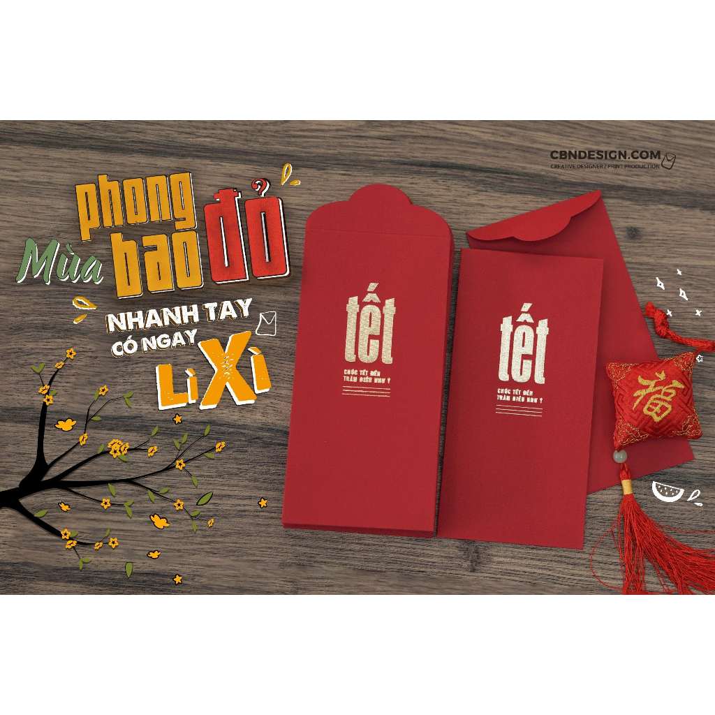 XẤP 4C LÌ XÌ TẾT, MÙA XUÂN, CMNM, VSNY