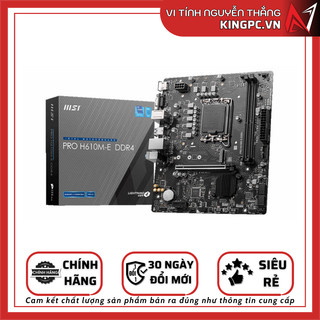 Mainboard - bo mạch chủ msi pro h610m-e