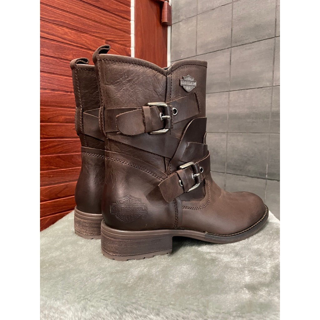 Giày Da Boots 𝐇𝐚𝐫𝐥𝐞𝐲 𝐃𝐚𝐯𝐢𝐝𝐬𝐨𝐧 Unisex Cá Tính Chính Hãng 𝐔𝐒 | 𝐒𝐢𝐳𝐞 Phù Hợp Người Việt | 𝐋𝐈𝐌𝐈𝐓𝐄𝐃