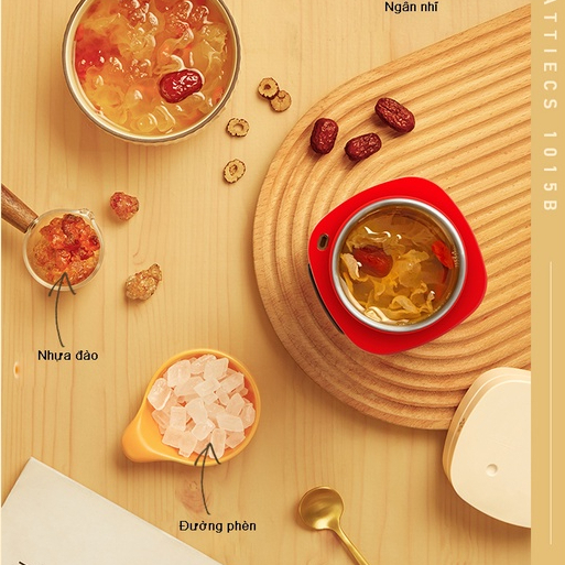 Bình đun nước, nấu cháo, pha trà cầm tay