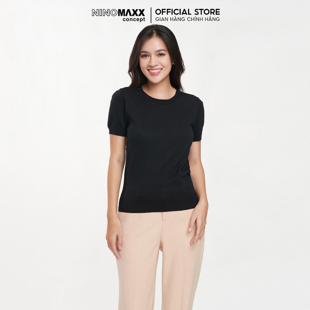 N&M Áo Sweater Nữ tay ngắn nhiều màu kiểu dáng trẻ trung 2304013