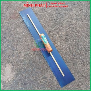 Dao trét bột sơn nước cán gỗ móc thùng thép xanh dày 4 yem 50cm 60cm minh phát