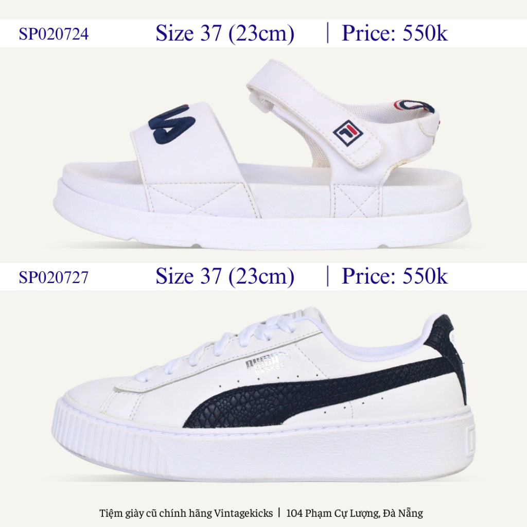 Giày 2hand thể thao Vintagekicks