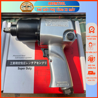 Máy siết bulong hơi nhật xịn, súng bắn ốc kusaki 18p 1/2 chính hãng abomtool