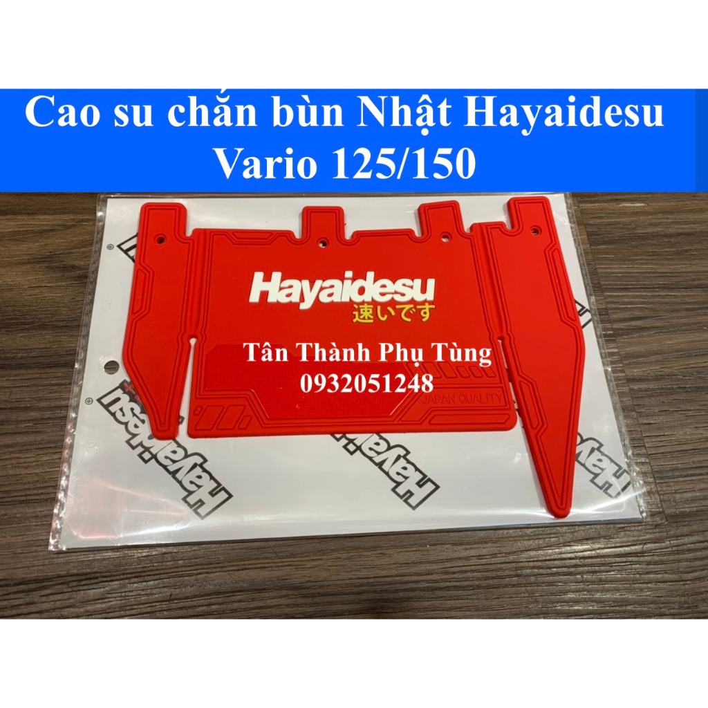 Cao su chắn bùn Vario 125/150 Nhật Hayaidesu