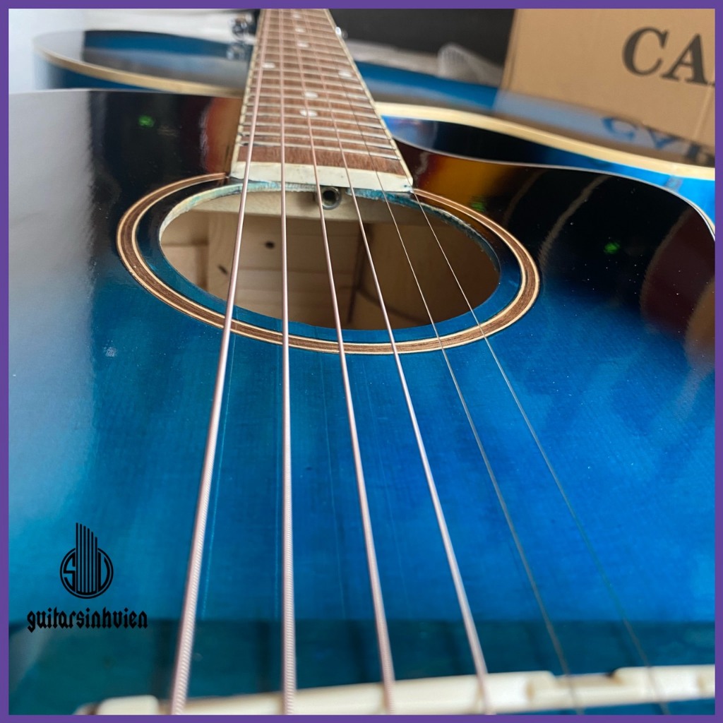 Đàn guitar acoustic SV-X1 - Chuyên tập chơi và đệm hát - Kèm 8 phụ kiện