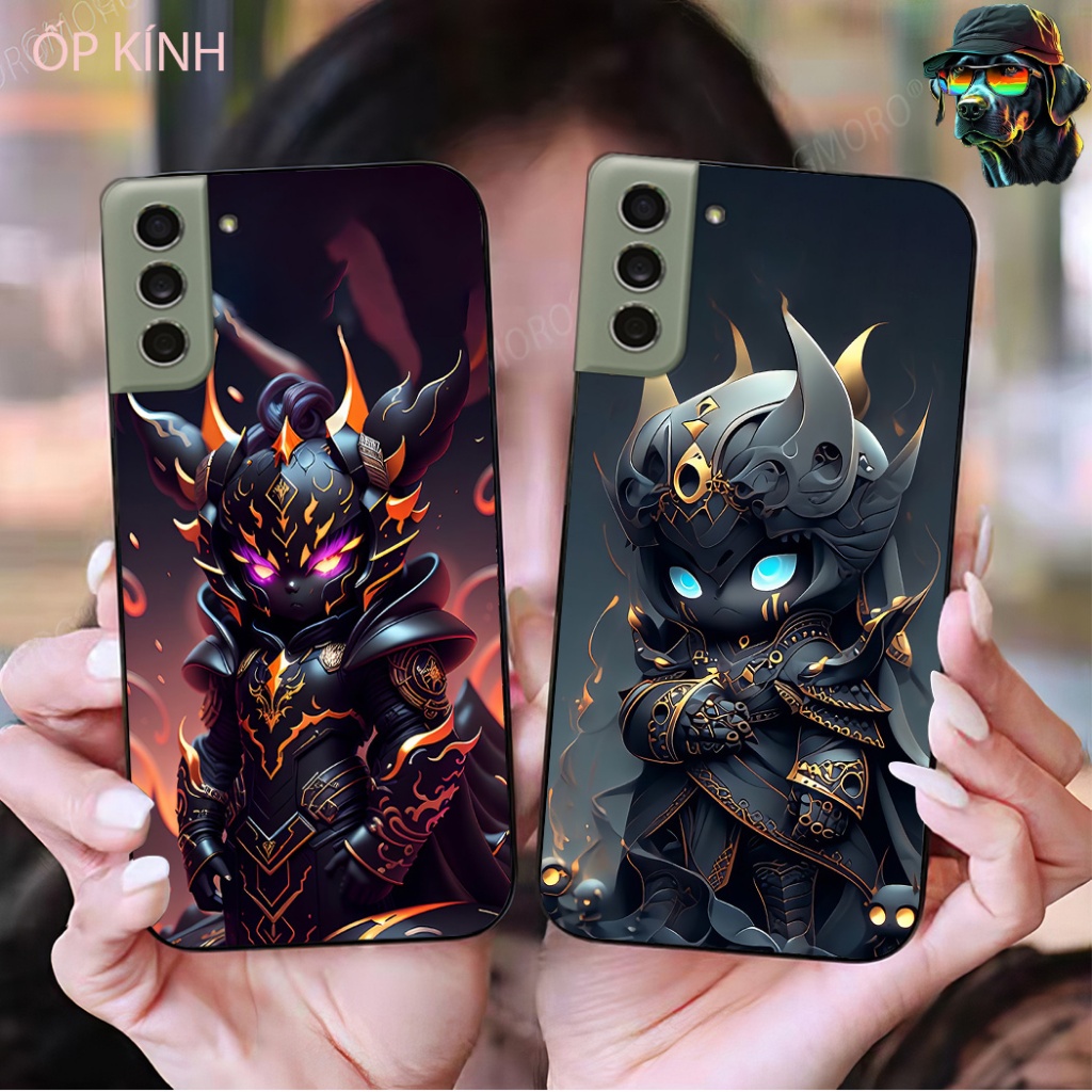 Ốp điện thoại mặt kính Samsung s21 / ss s21 fe bộ ốp ngầu vip mạnh mẽ siêu người máy