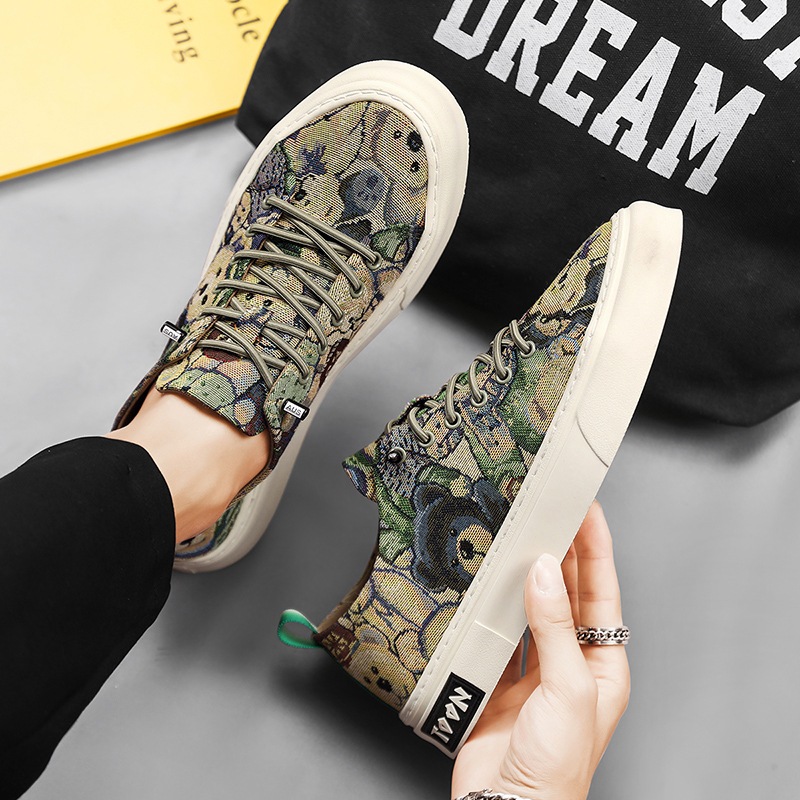 Slip On Nam - Giày Lười Vải Nam Thoáng Khí Hot Trend 2023 - Mã SP 0092/0095