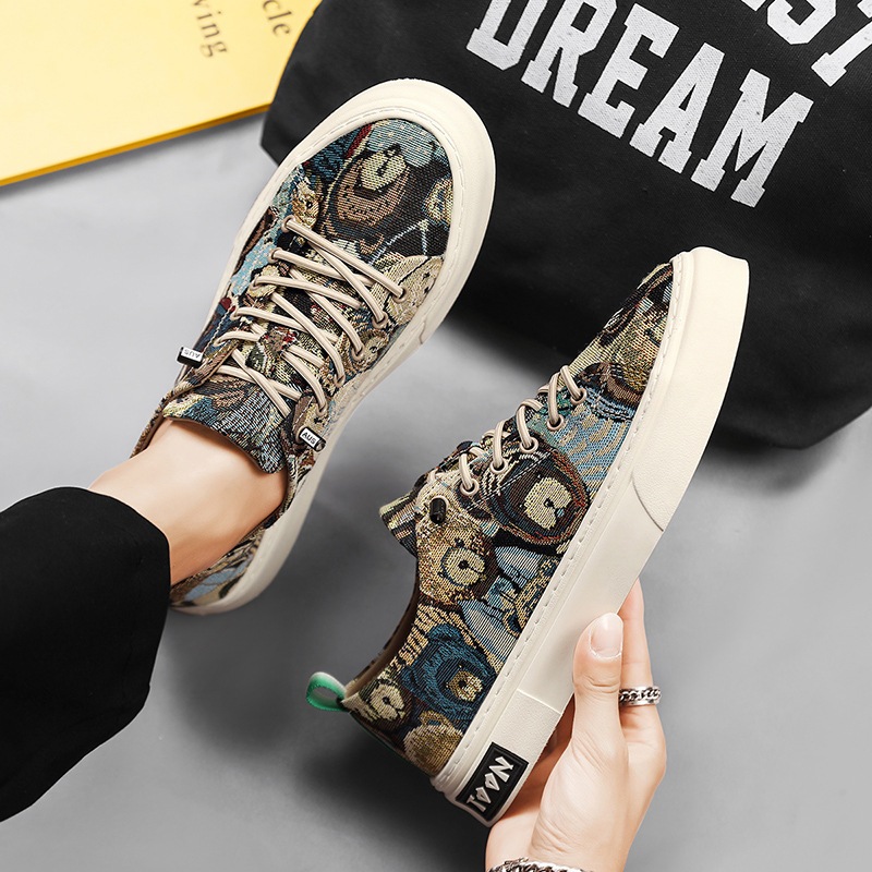 Slip On Nam - Giày Lười Vải Nam Thoáng Khí Hot Trend 2023 - Mã SP 0092/0095