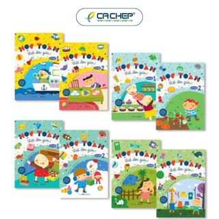 Sách - Bộ Học Toán Thật Đơn Giản Cho Trẻ Từ 2-6 Tuổi (Cuốn Lẻ Và Combo)