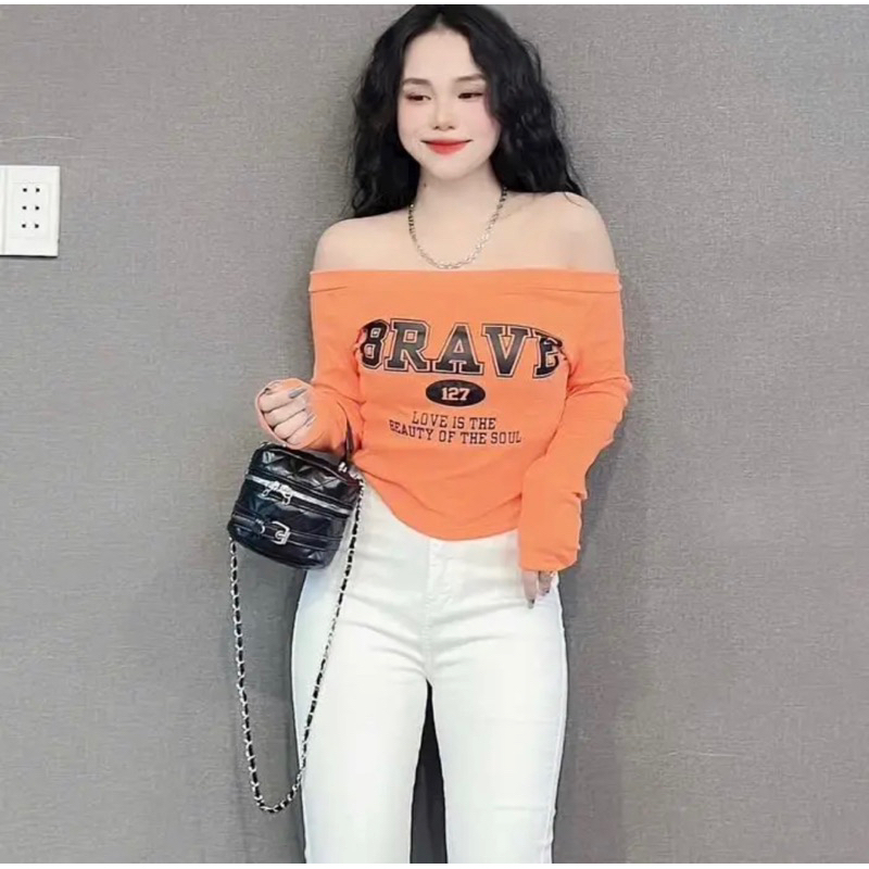 Áo bẹt vai BRAVE