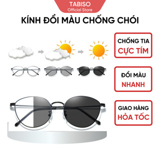 Kính Đổi Màu Đi Ngày Và Đêm Chống Tia UV400 Đi Đêm Chống Chói Đeo Thời Trang - TABISO