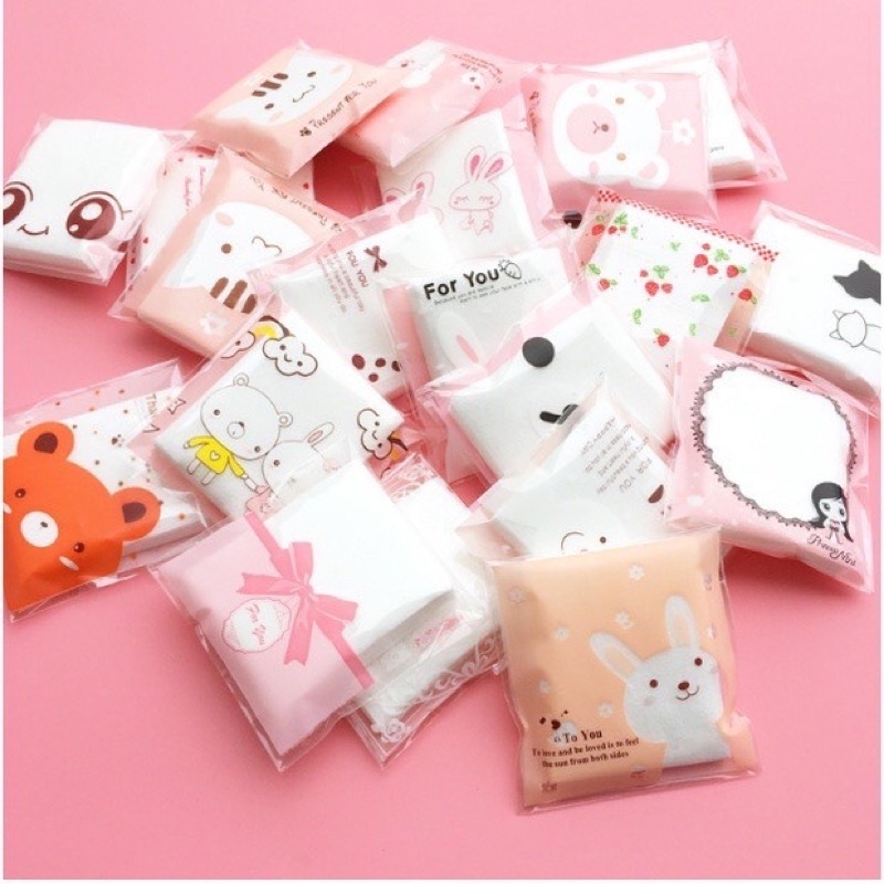 Bông tẩy trang mini bỏ túi du lịch tiện lợi túi 20 miếng - Nguyên Beauty