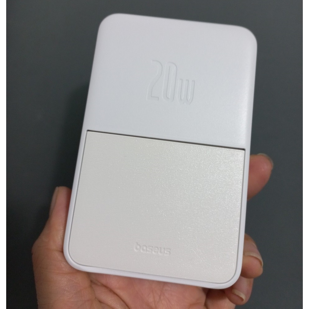 Pin dự phòng không dây nam châm kiêm giá đỡ từ tính cho iP 12-15 Baseus MagPro Magnetic Stand Power Bank PPCXZ05