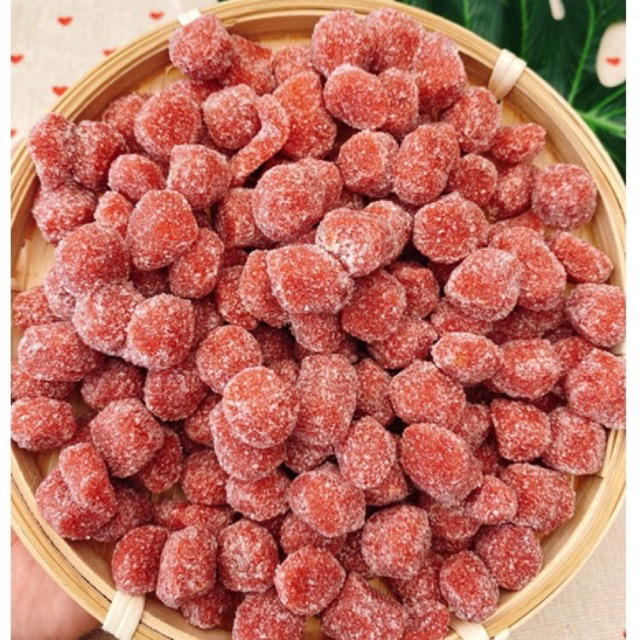 Kẹo Dâu Tây chua ngọt | 200-500gr | Đặc sản Đà Lạt