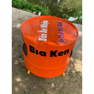 Bàn nhậu thùng phuy