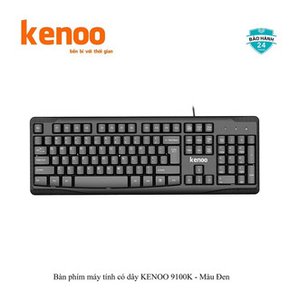 Bộ phím chuột văn phòng có dây chính hãng kenoo