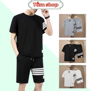Đồ Bộ Thể Thao Nam Nữ 4 SỌC - Set Quần Áo bốn mùa đẹp cao cấp mặc nhà đi chơi thoải mái 05 (TÂM SHOP)
