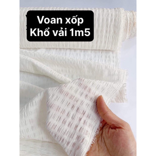 Voan - thô xốp - xô - đũi
