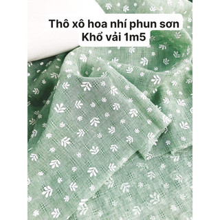 Voan - thô xốp - xô - đũi