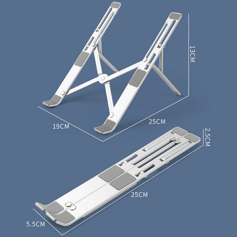 Giá để Laptop, Giá đỡ máy tính để bàn, kê laptop gaming stand notebook Macbook máy tính xách tay bằng nhôm dễ gấp gọn