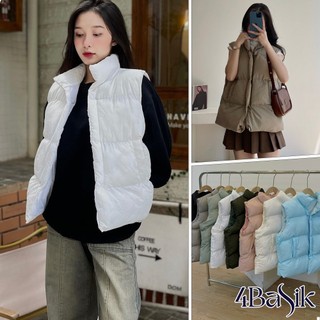 Áo khoác gile phao siêu dày ấm áp - 4BASIK GP02