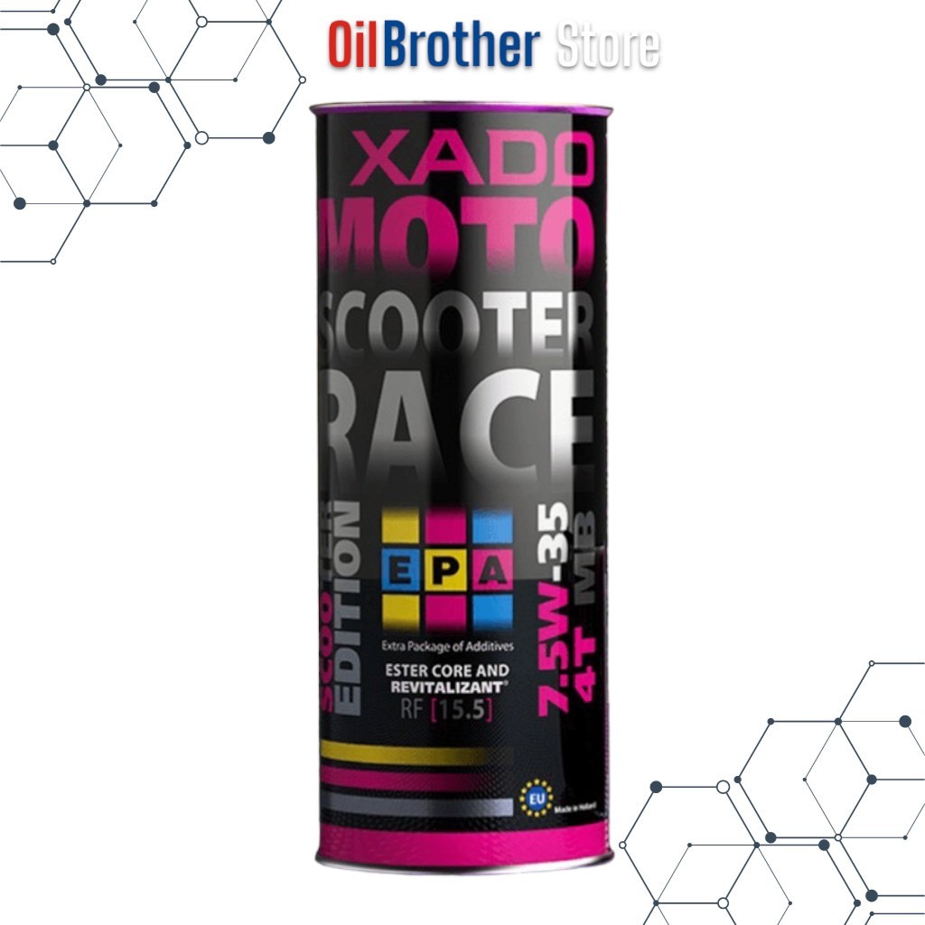 Nhớt Xe Tay Ga Xado Scooter Race 7.5W35 800ml