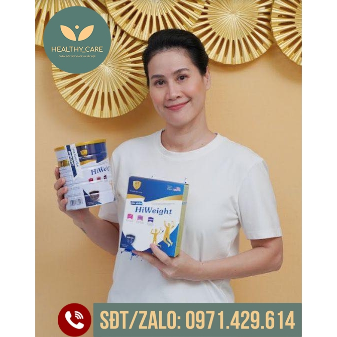 Sữa tăng cân Hiweight lon 650g  Sữa tăng cân cho người gầy, trẻ em và người lớn