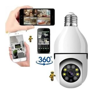 Camera yoosee wifi yoosee 8 led đuôi bóng đèn xoay 360 độ 5.0mps - 1080p có bảo hành