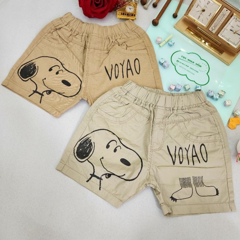 Quần Ngắn Chú Chó Snoopy ( 2 màu)