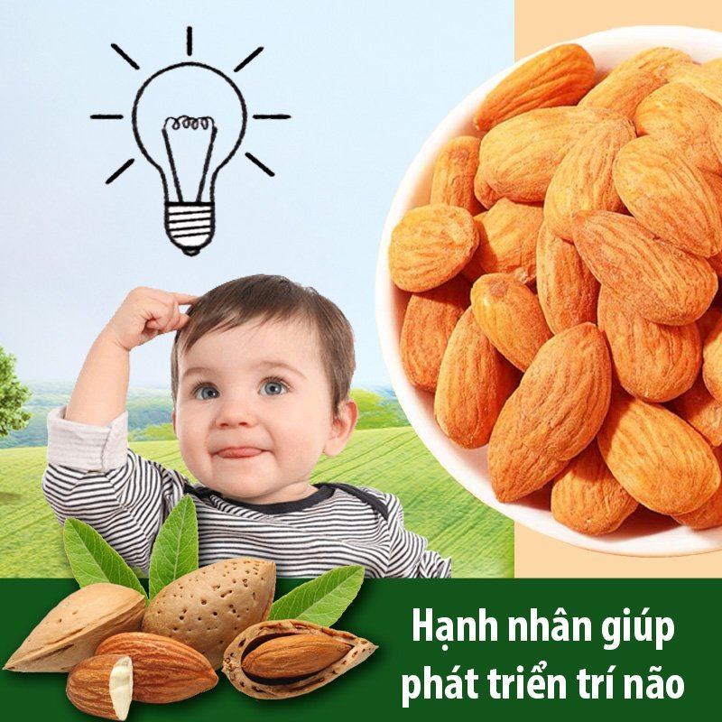 Hạt mix, hạt macca, hạnh nhân sấy khô - 500g