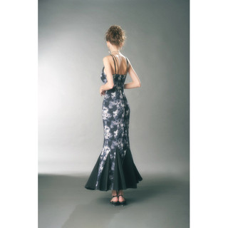 Đầm dài đuôi cá vải loang INTO.EIGHT thiết kế (BIRDIE DRESS)