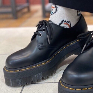 Giày unisex Dr- Ma.r.ten.s cổ ngắn da thật
