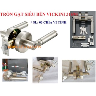 [Hỏa tốc HCM] KHÓA TRÒN GẠT VICKINI 31690 - CÒ KHÓA LIỀN SIÊU BỀN - BH 24 tháng