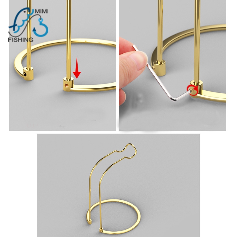 Giá treo, gác máy câu cá bằng thép không gỉ