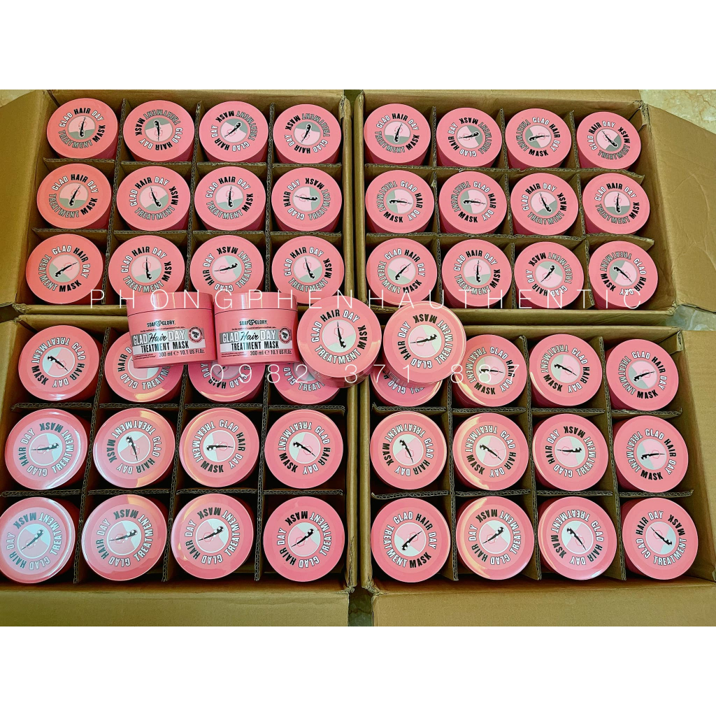 Ủ TÓC PHỤC HỒI SOAP & GOLORY GLAD HAIR DAY TREATMENT MASK HŨ 300ML