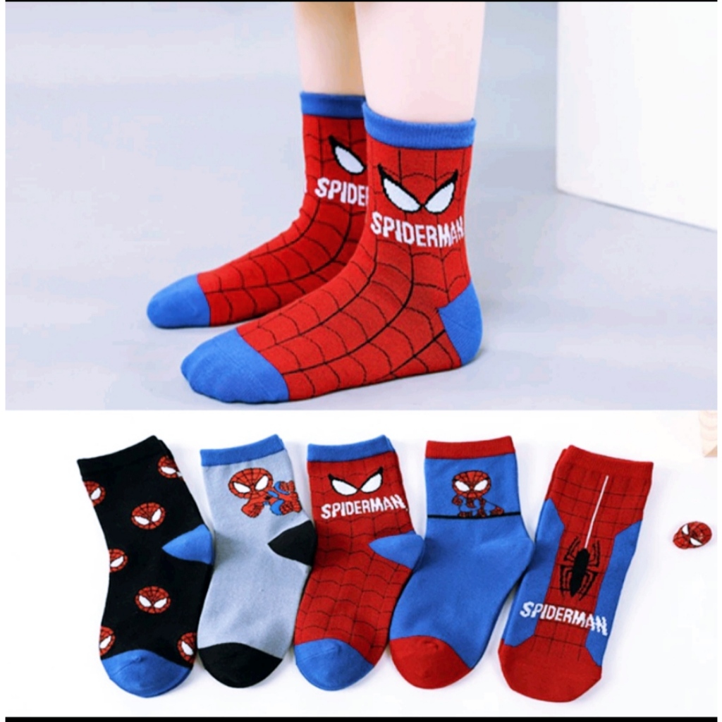 SET 5 ĐÔI TẤT NGƯỜI NHỆN CHO BÉ