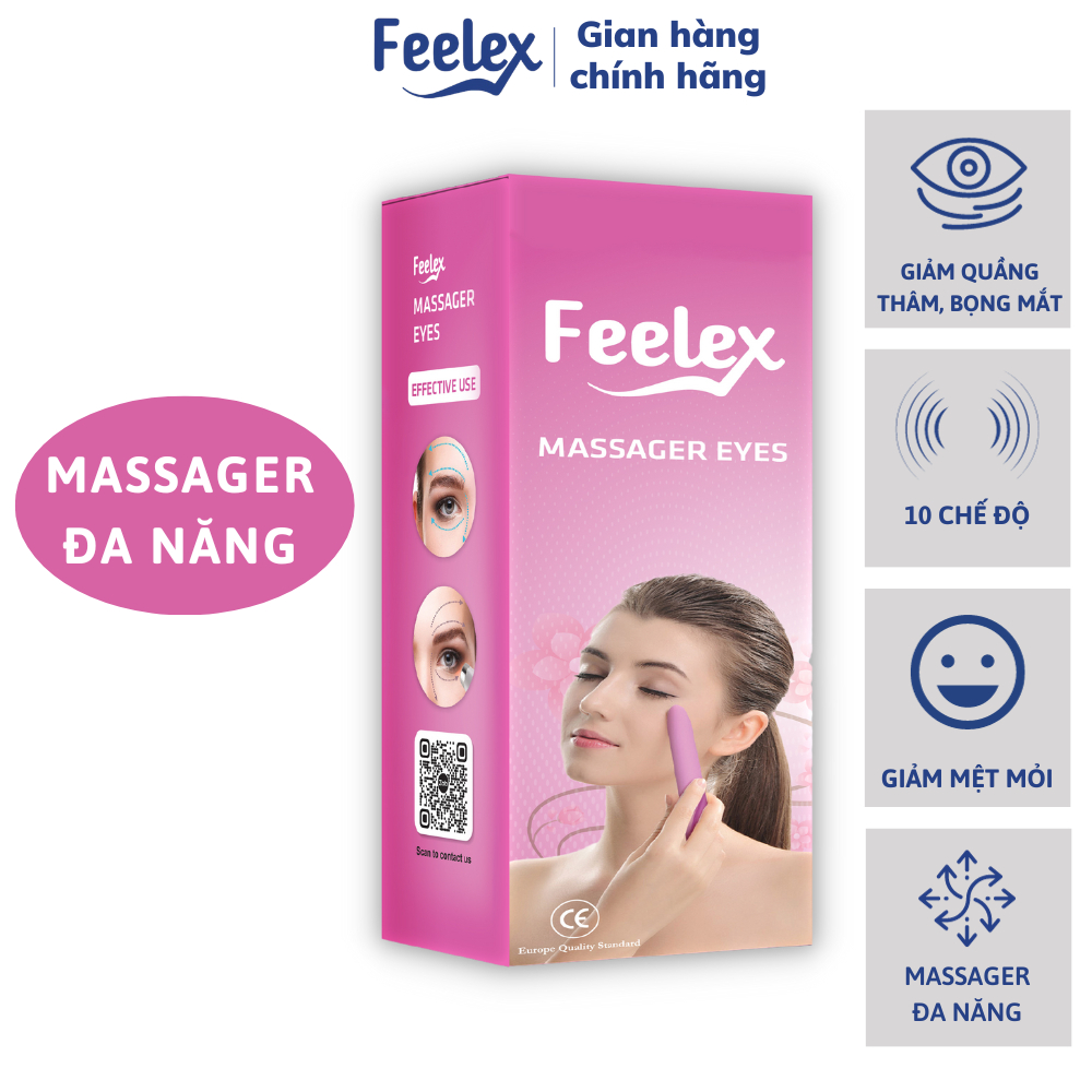 Máy massager Feelex 10 chế độ chuyên sâu, đa năng