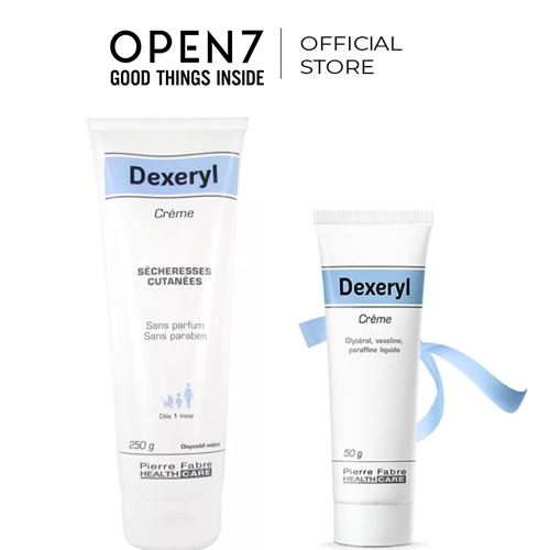 Kem Dưỡng Dexeryl Cream 50g 250g Pháp Dưỡng Ẩm, Dưỡng Da Cho Da Khô, Nẻ