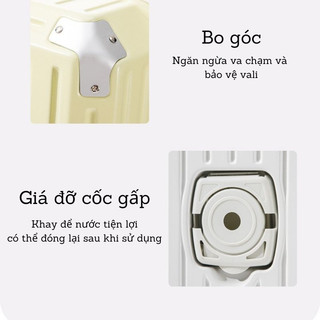 Vali du lịch xách tay 18inch thời trang