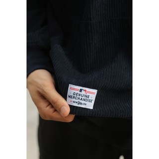 [Chính Hãng] Áo Sweater Zip Logo La - Navy - Code: 13867757