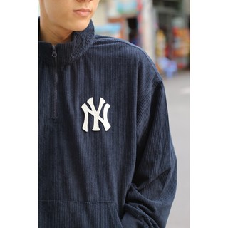 [Chính Hãng] Áo Sweater Zip Logo La - Navy - Code: 13867757
