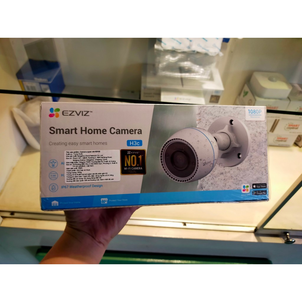 Camera IP Wifi Ezviz H3C 1080  2MP