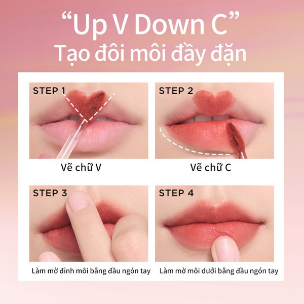 Son Môi Colorkey Lip Mousse Lip Mud Màu Nhung Mờ Xinh Xắn 2g